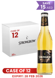 Strongbow Original Bottle 33 Cl X 12 Case
